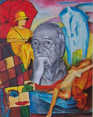 Painting by Klaus